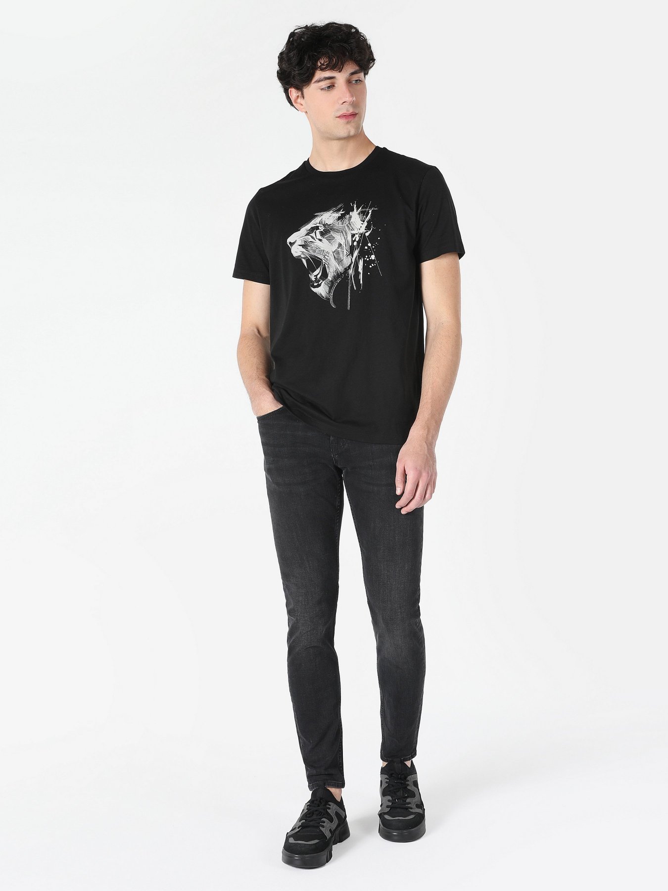 Футболка Colin’s модель CL1062493BLK Фото