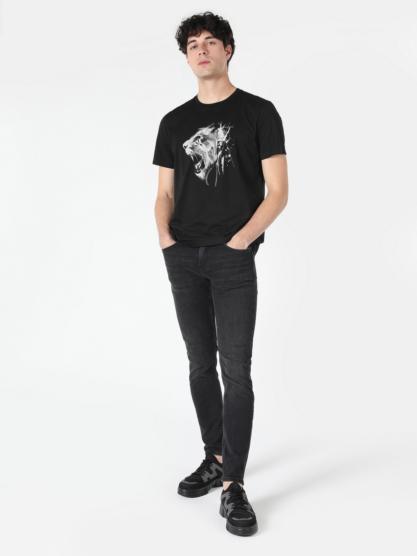 Футболка Colin’s модель CL1062493BLK Фото