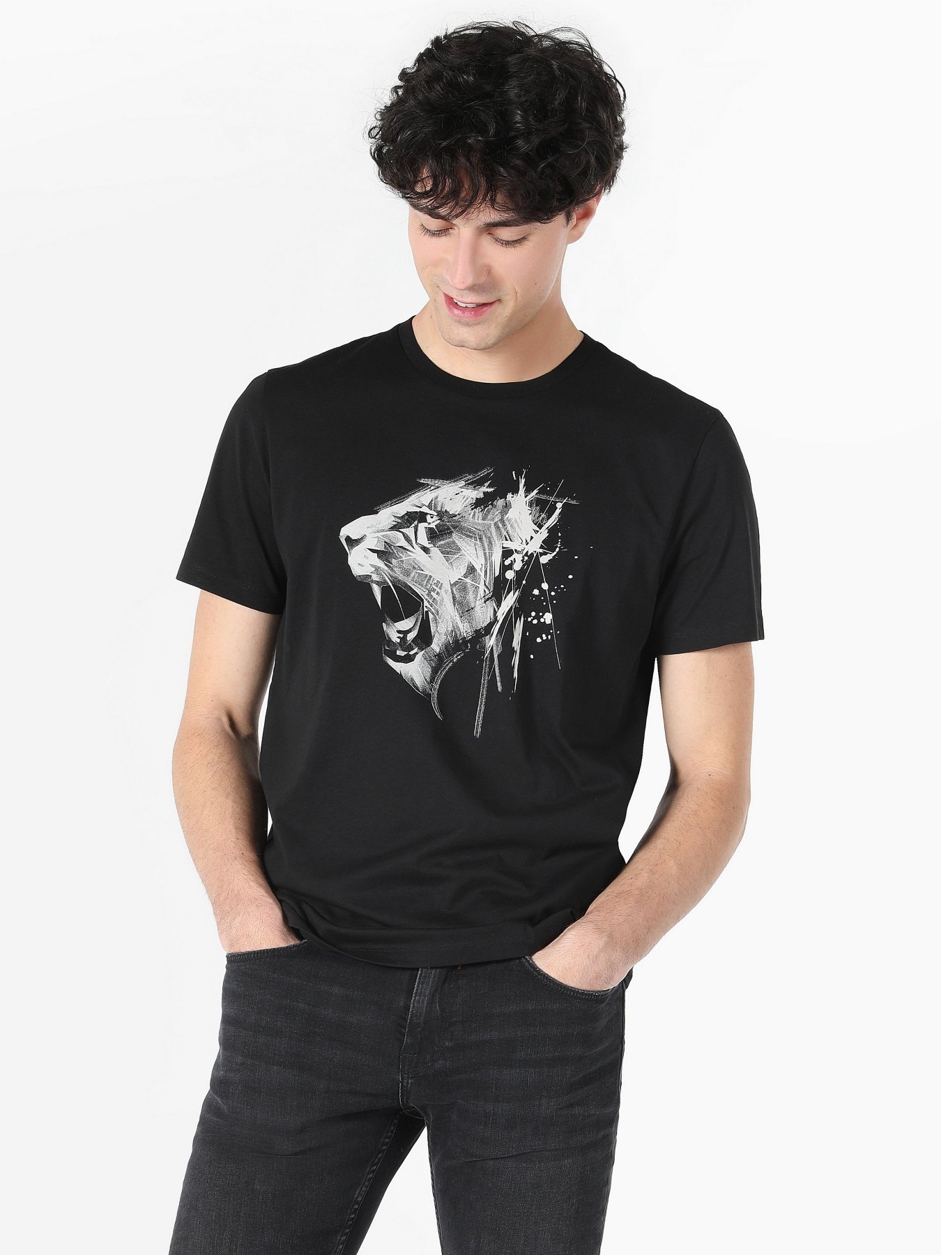 Футболка Colin’s модель CL1062493BLK Фото