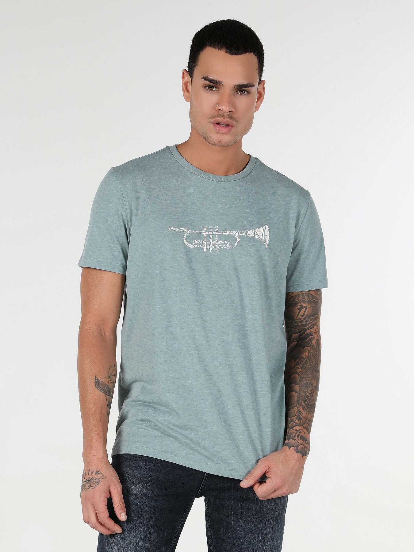 Футболка Colin’s модель CL1062503GRM Фото