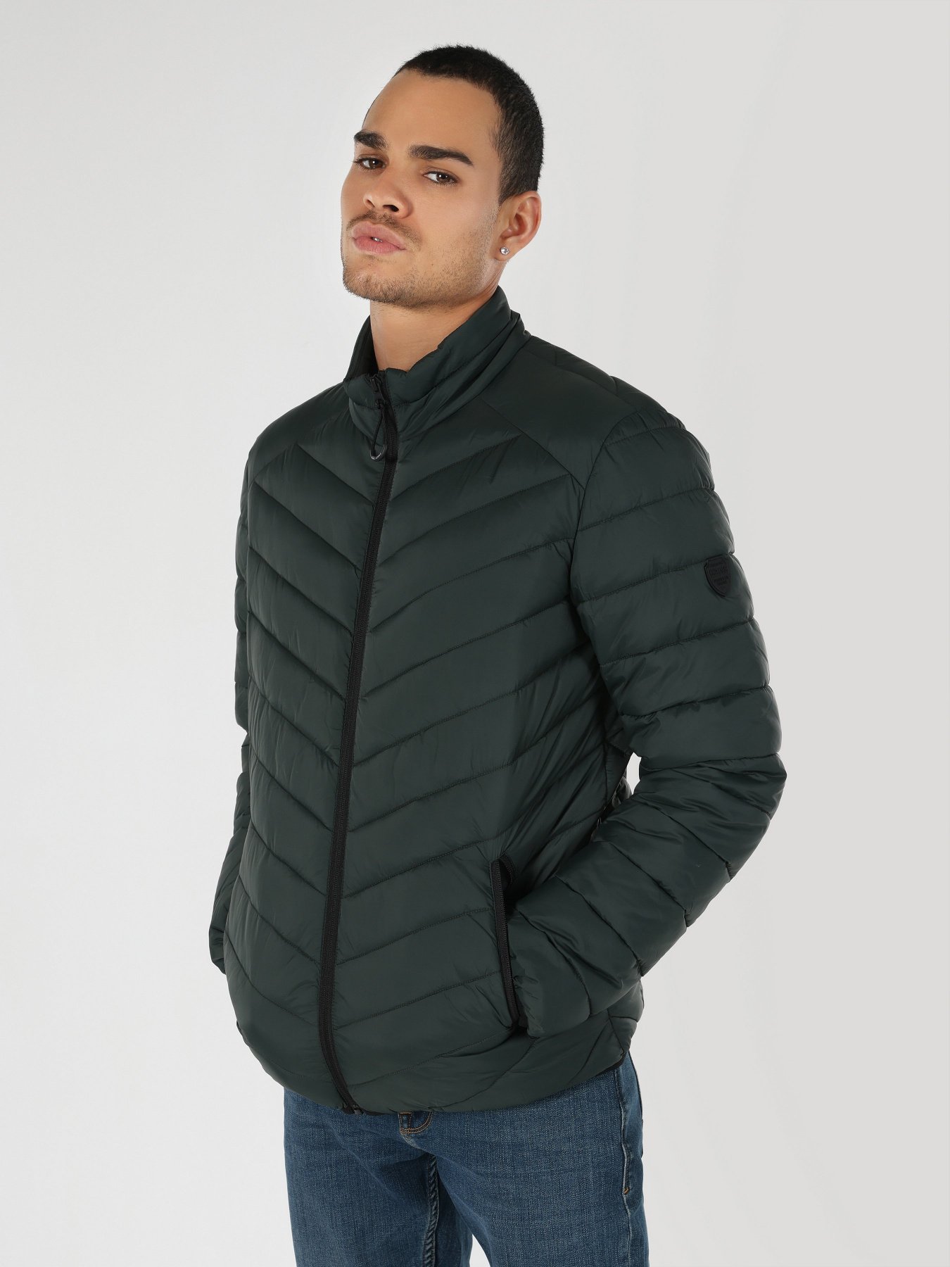 Демисезонная куртка Colin’s модель CL1062510GRE Фото