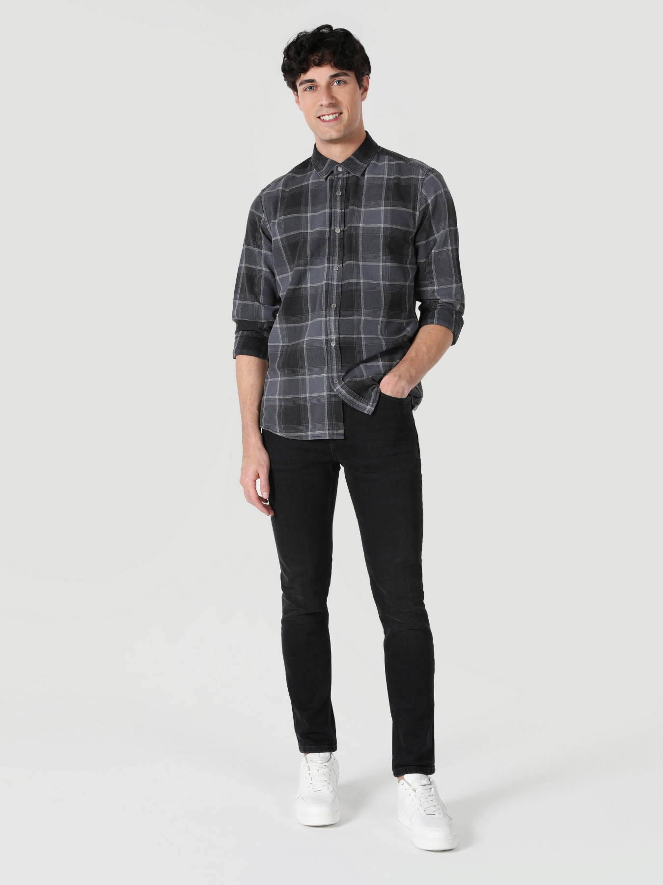 Рубашка повседневная Colin’s модель CL1062521ANT Фото