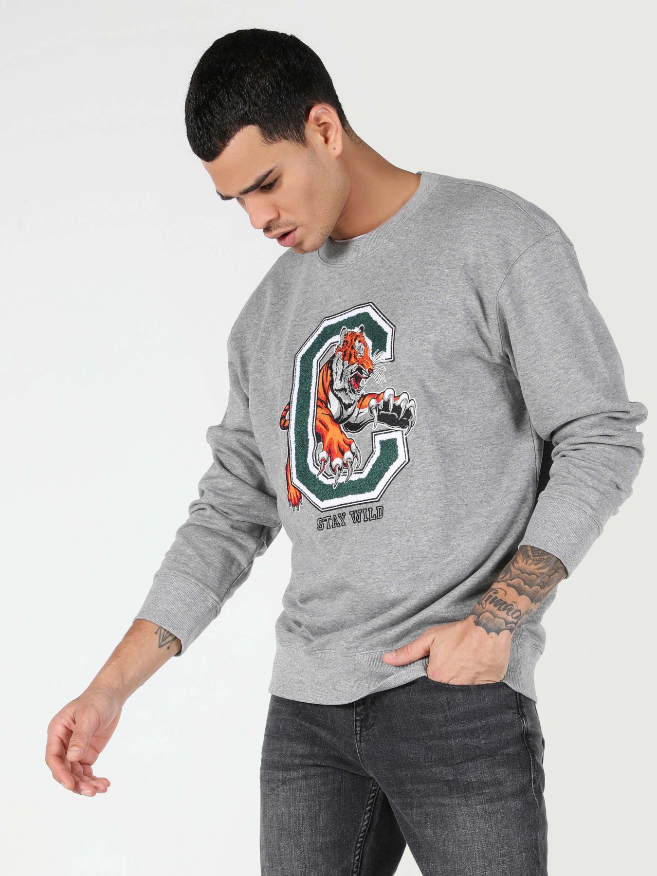 Свитшот Colin’s модель CL1062532MGA Фото