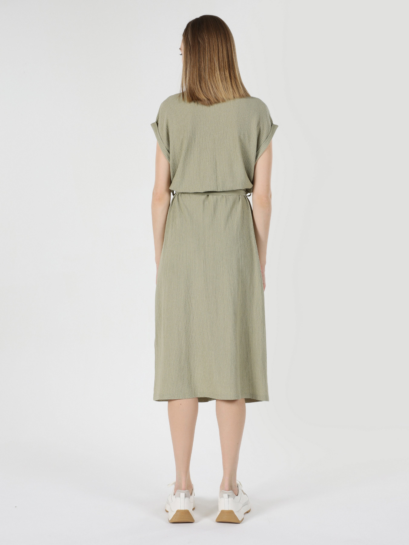 Сукня міді Colin’s модель CL1062598OLV Фото