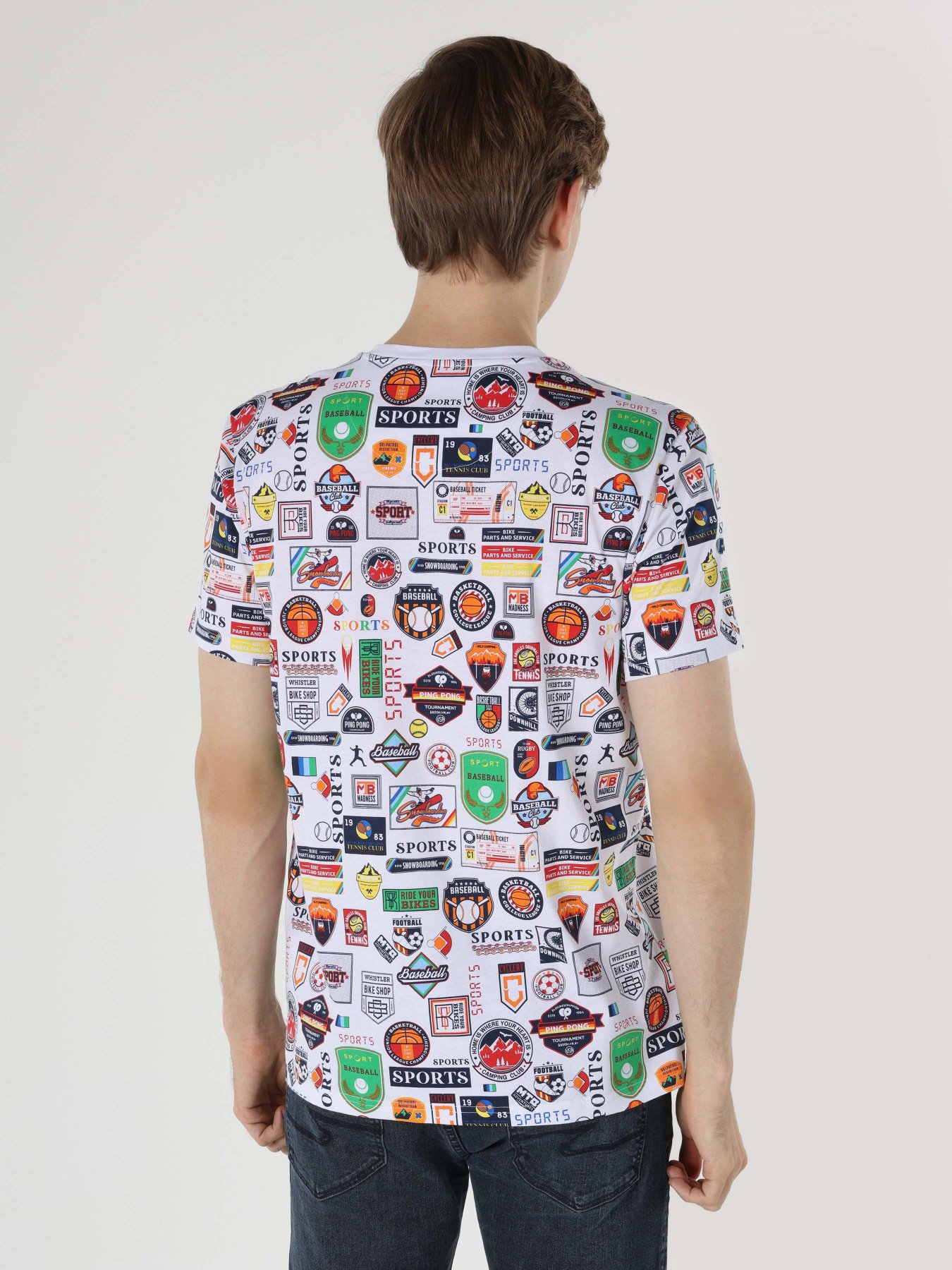 Футболка Colin’s модель CL1062660WHT Фото