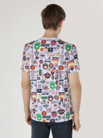 Футболка Colin’s модель CL1062660WHT Фото