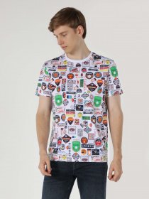 Футболка Colin’s модель CL1062660WHT Фото