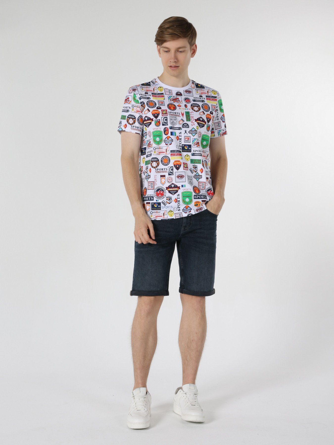 Футболка Colin’s модель CL1062660WHT Фото