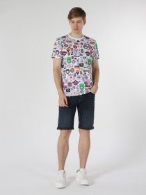 Футболка Colin’s модель CL1062660WHT Фото