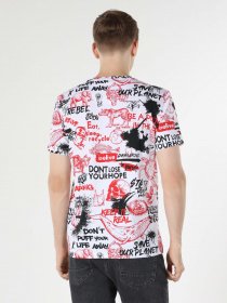 Футболка Colin’s модель CL1062670WHT Фото