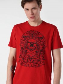 Футболка Colin’s модель CL1062678RED Фото