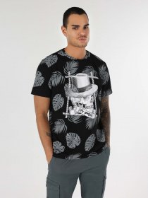 Футболка Colin’s модель CL1062701BLK Фото