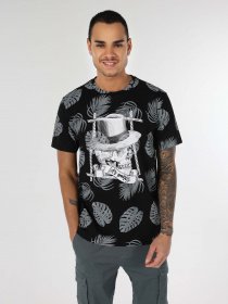 Футболка Colin’s модель CL1062701BLK Фото