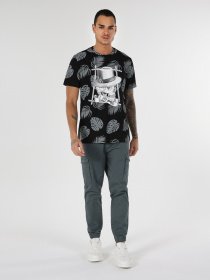 Футболка Colin’s модель CL1062701BLK Фото