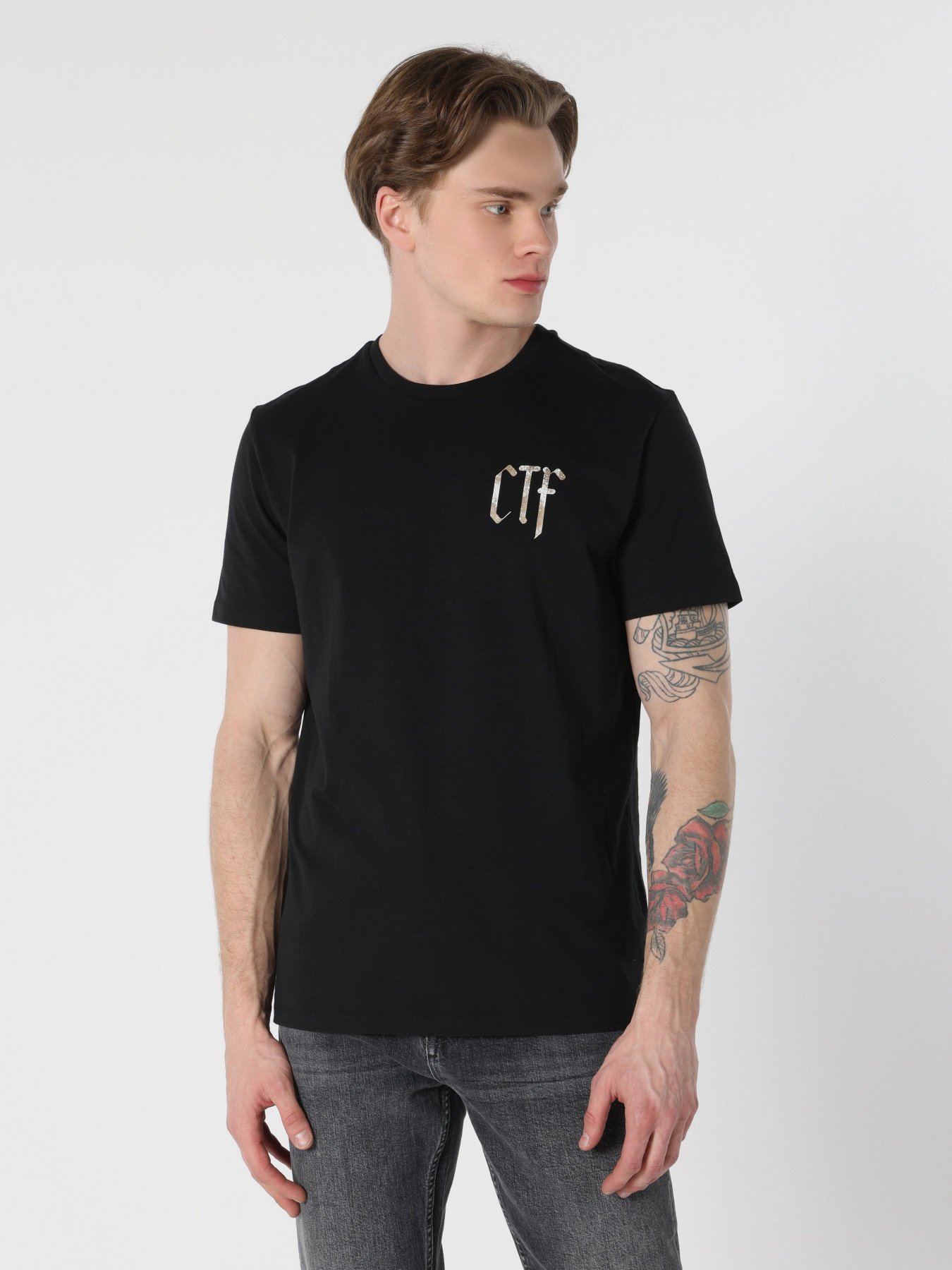 Футболка Colin’s модель CL1062756BLK Фото