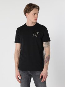 Футболка Colin’s модель CL1062756BLK Фото