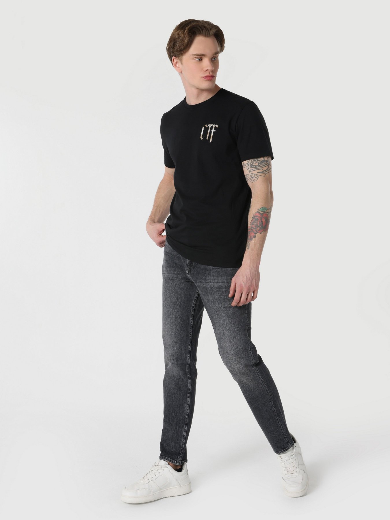 Футболка Colin’s модель CL1062756BLK Фото