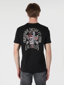 Футболка Colin’s модель CL1062756BLK Фото