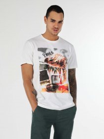 Футболка Colin’s модель CL1062794WHT Фото