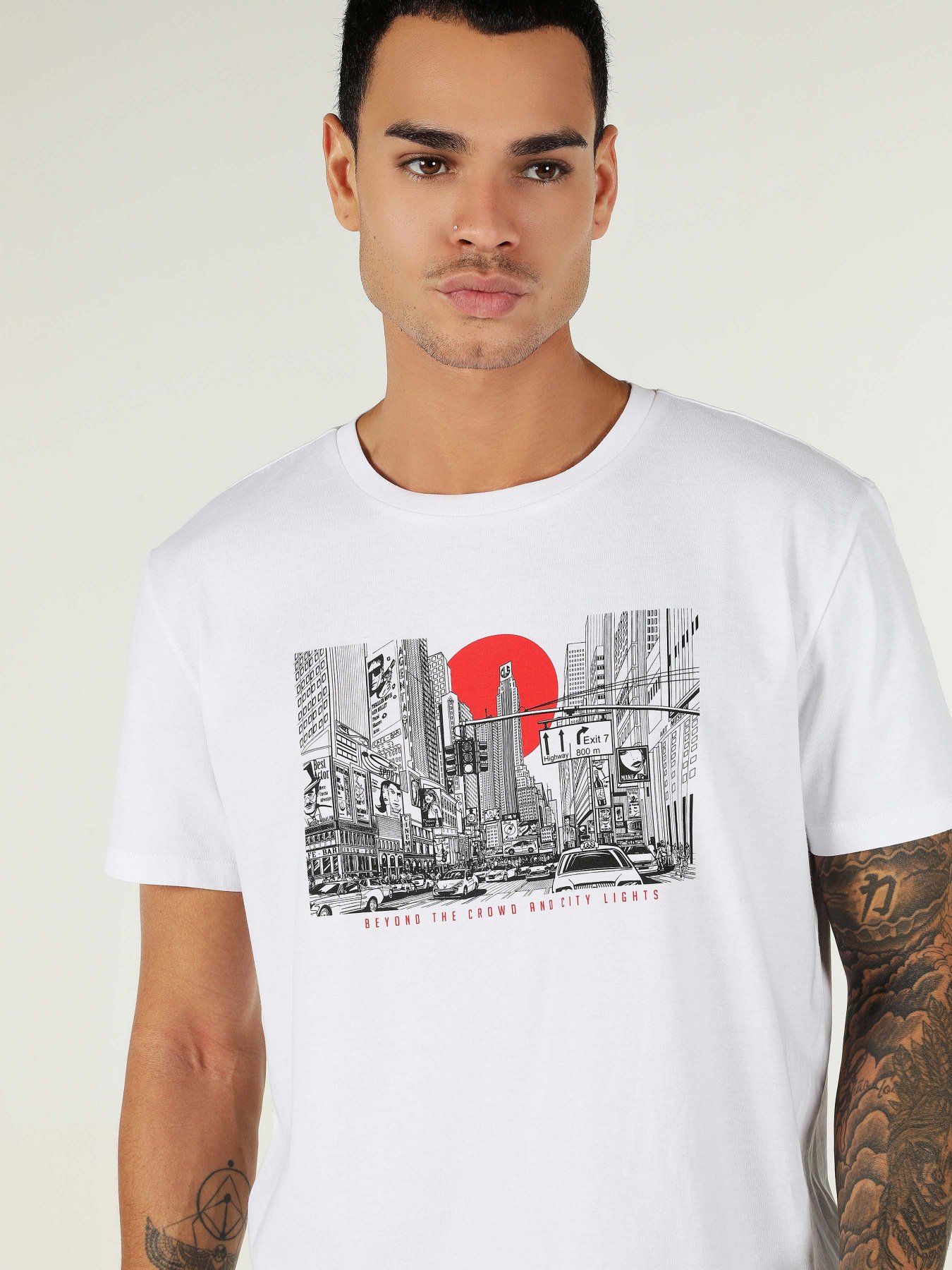 Футболка Colin’s модель CL1062795WHT Фото