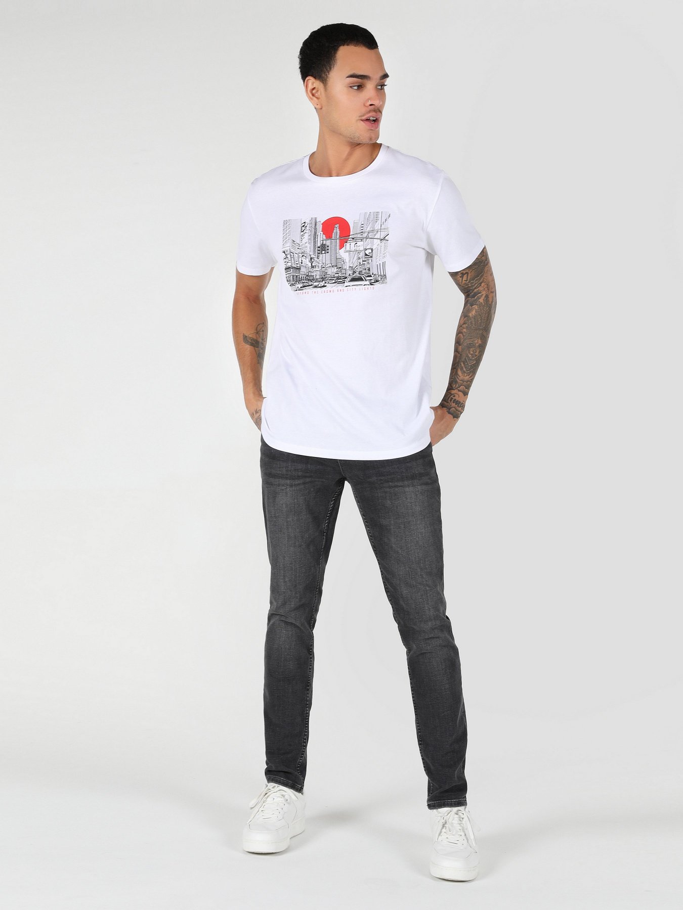 Футболка Colin’s модель CL1062795WHT Фото