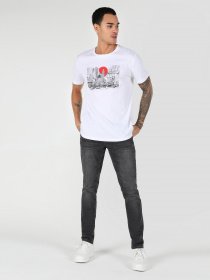 Футболка Colin’s модель CL1062795WHT Фото