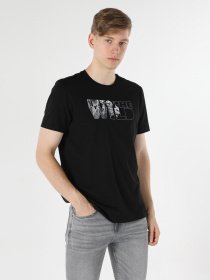 Футболка Colin’s модель CL1062807BLK Фото