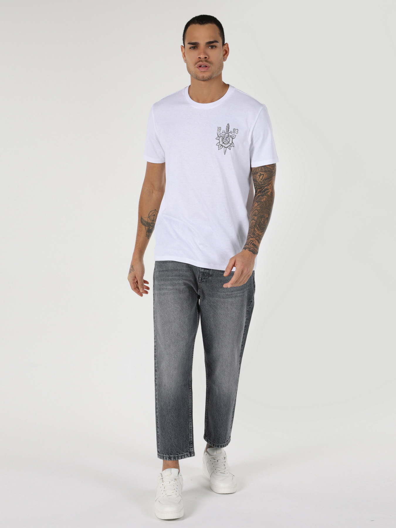 Футболка Colin’s модель CL1062814WHT Фото