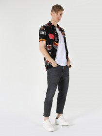 Сорочка повсякденна Colin’s модель CL1062816BLK Фото