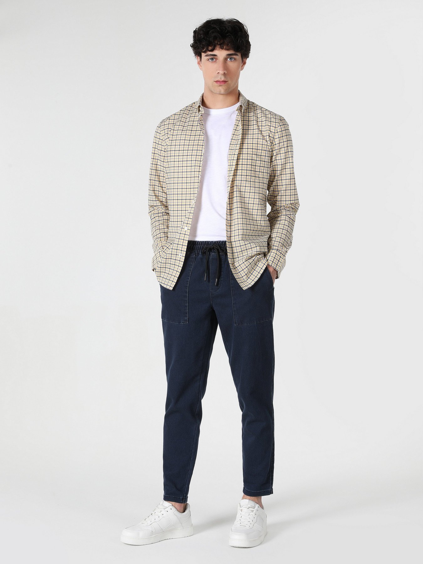 Сорочка Colin’s модель CL1062820YLW Фото