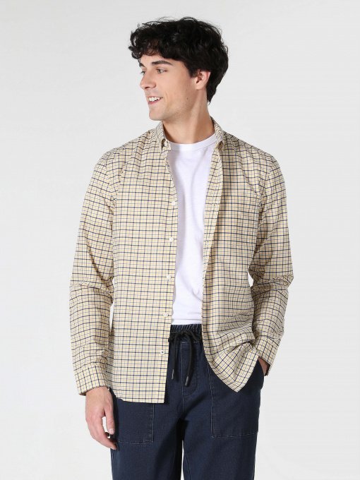 Сорочка Colin’s модель CL1062820YLW Фото