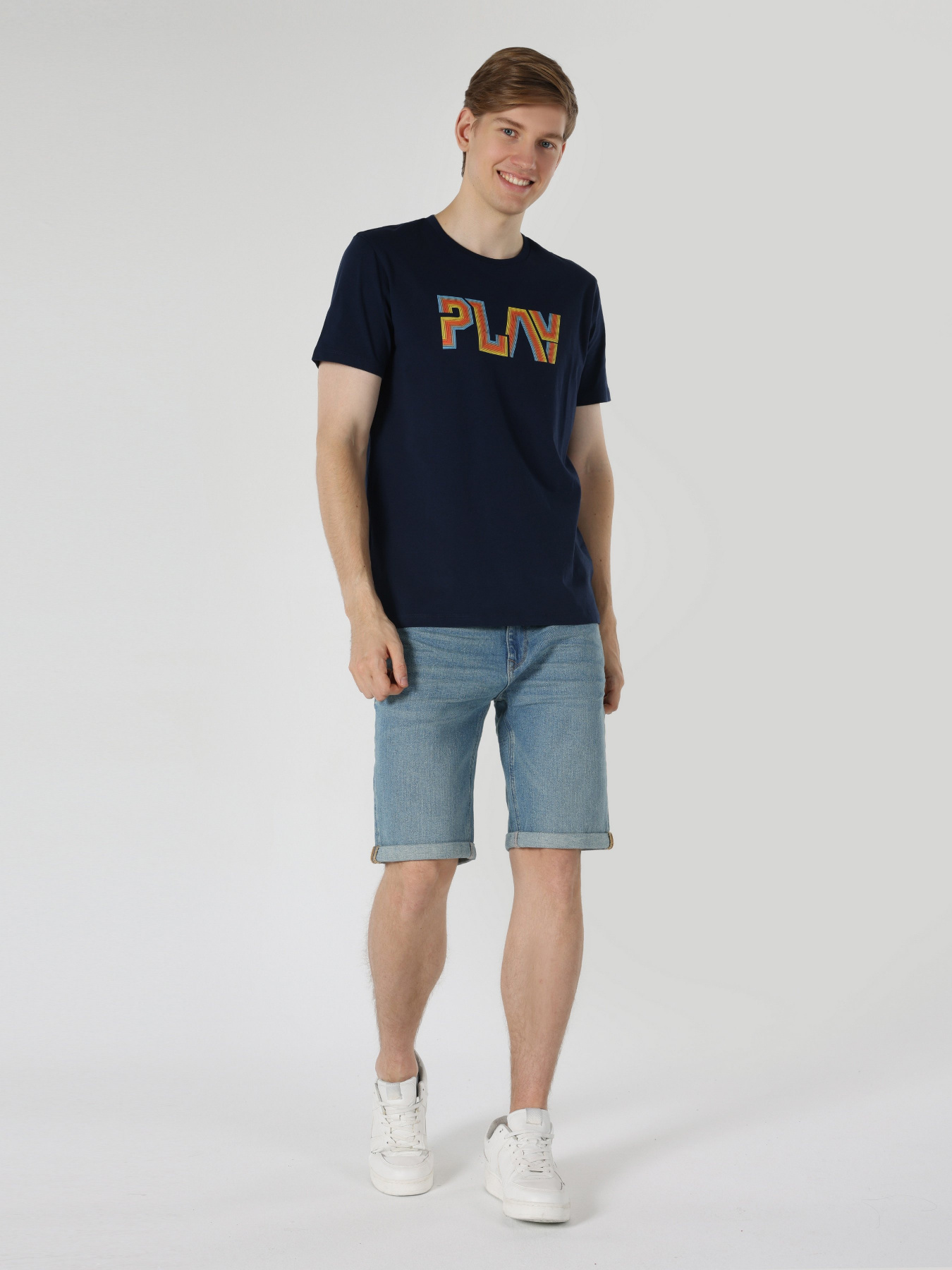 Футболка Colin’s модель CL1063142NAV Фото