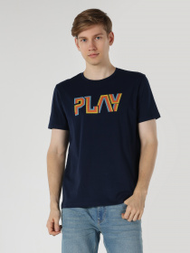 Футболка Colin’s модель CL1063142NAV Фото