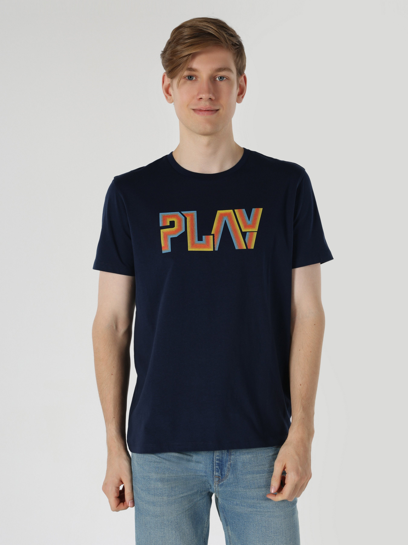 Футболка Colin’s модель CL1063142NAV Фото