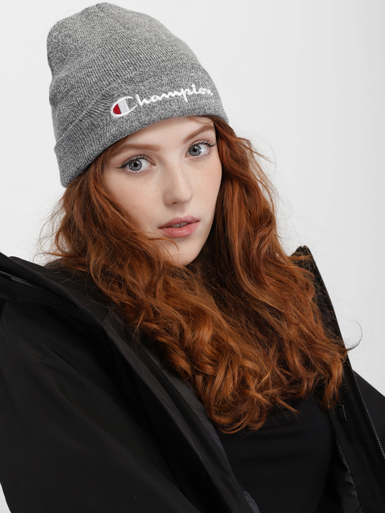 Шапка Champion BEANIE CAP модель cha804335-GRJM Фото