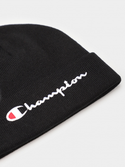 Шапка Champion BEANIE CAP модель cha804335-NBK — фото 3 - INTERTOP