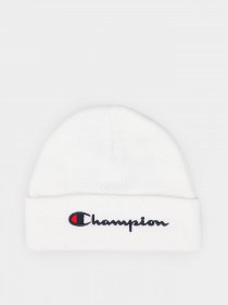 Шапка Champion BEANIE CAP модель cha804335-WHT Фото