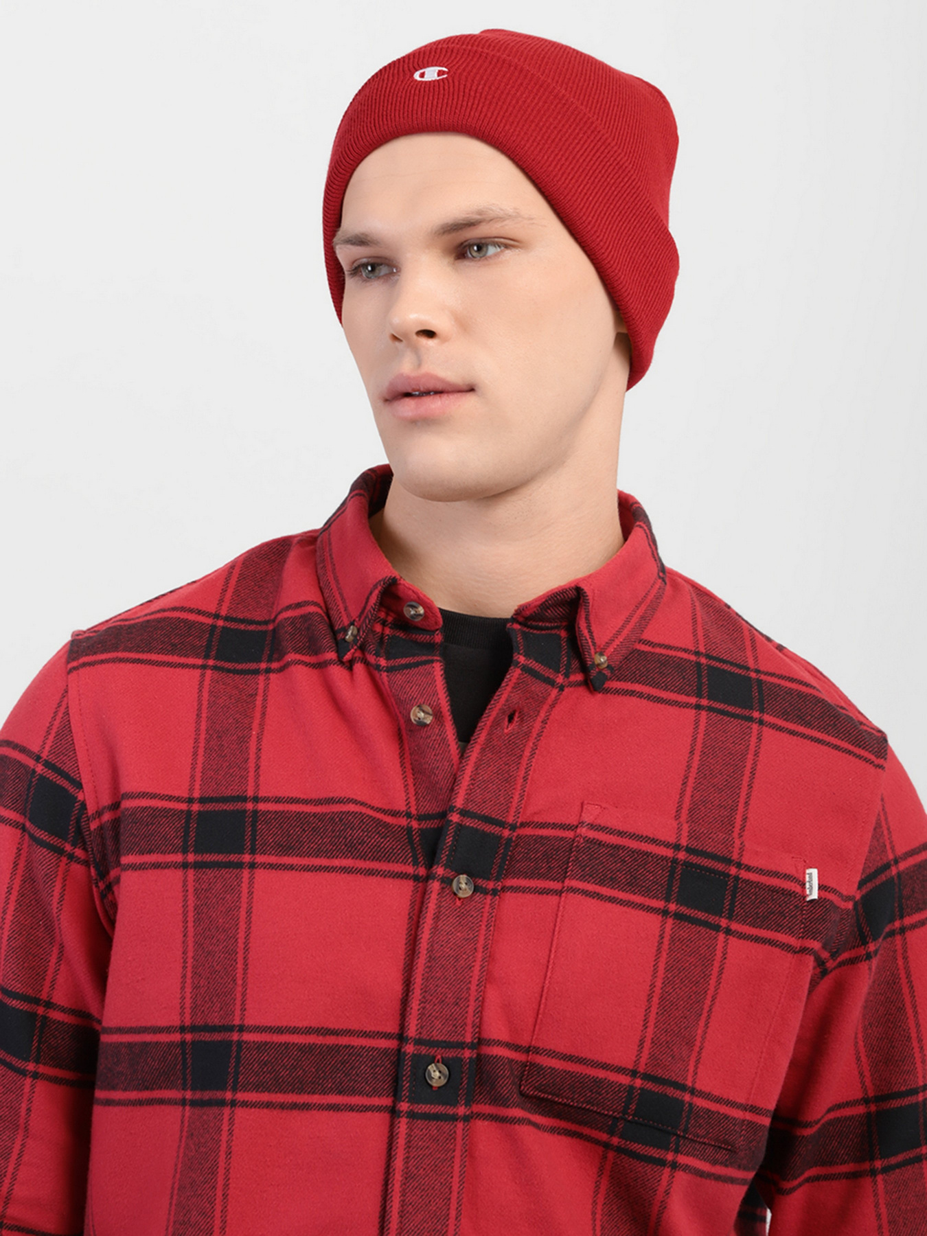 Шапка Champion BEANIE CAP модель cha804672-HTR Фото