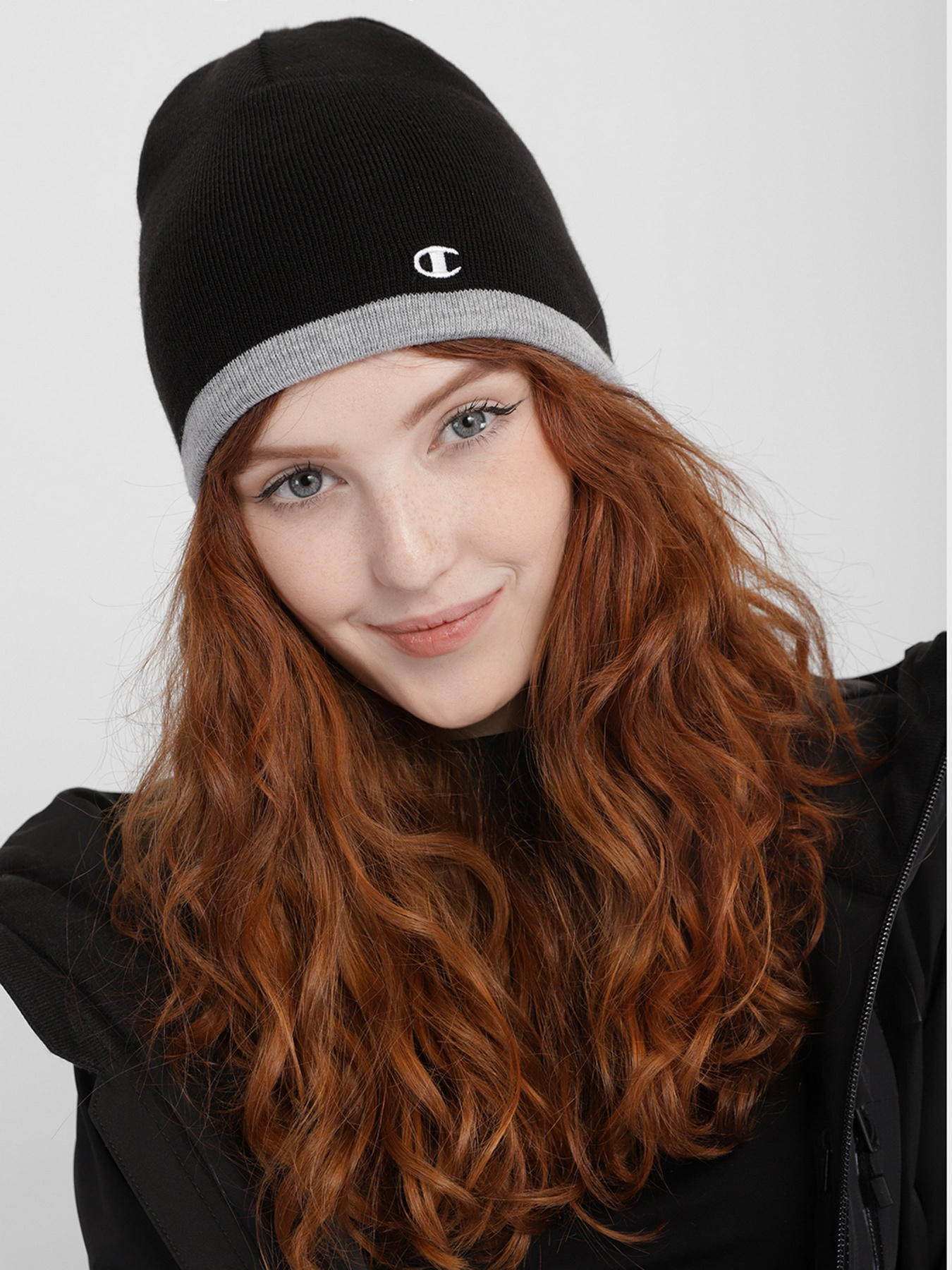 Шапка Champion REVERSIBLE BEANIE модель cha804673-NBK/NOXM Фото