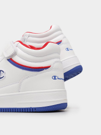 Ботинки Champion REBOUND VINTAGE MID модель chaS31986-WHT/RBL Фото