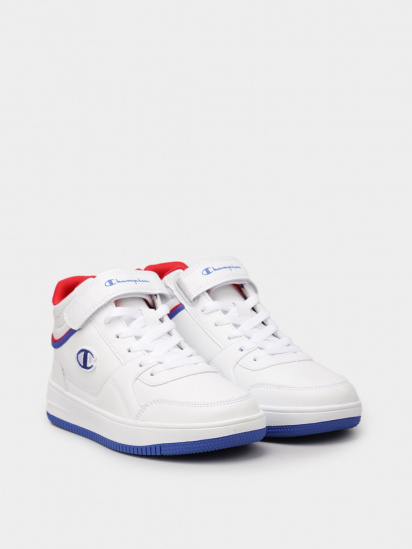 Черевики Champion REBOUND VINTAGE MID модель chaS31986-WHT/RBL — фото - INTERTOP