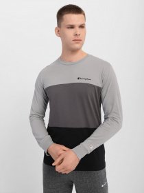 Лонгслив Champion STRIPE COLOUR BLOCK модель cha216590-NBK/EBN Фото