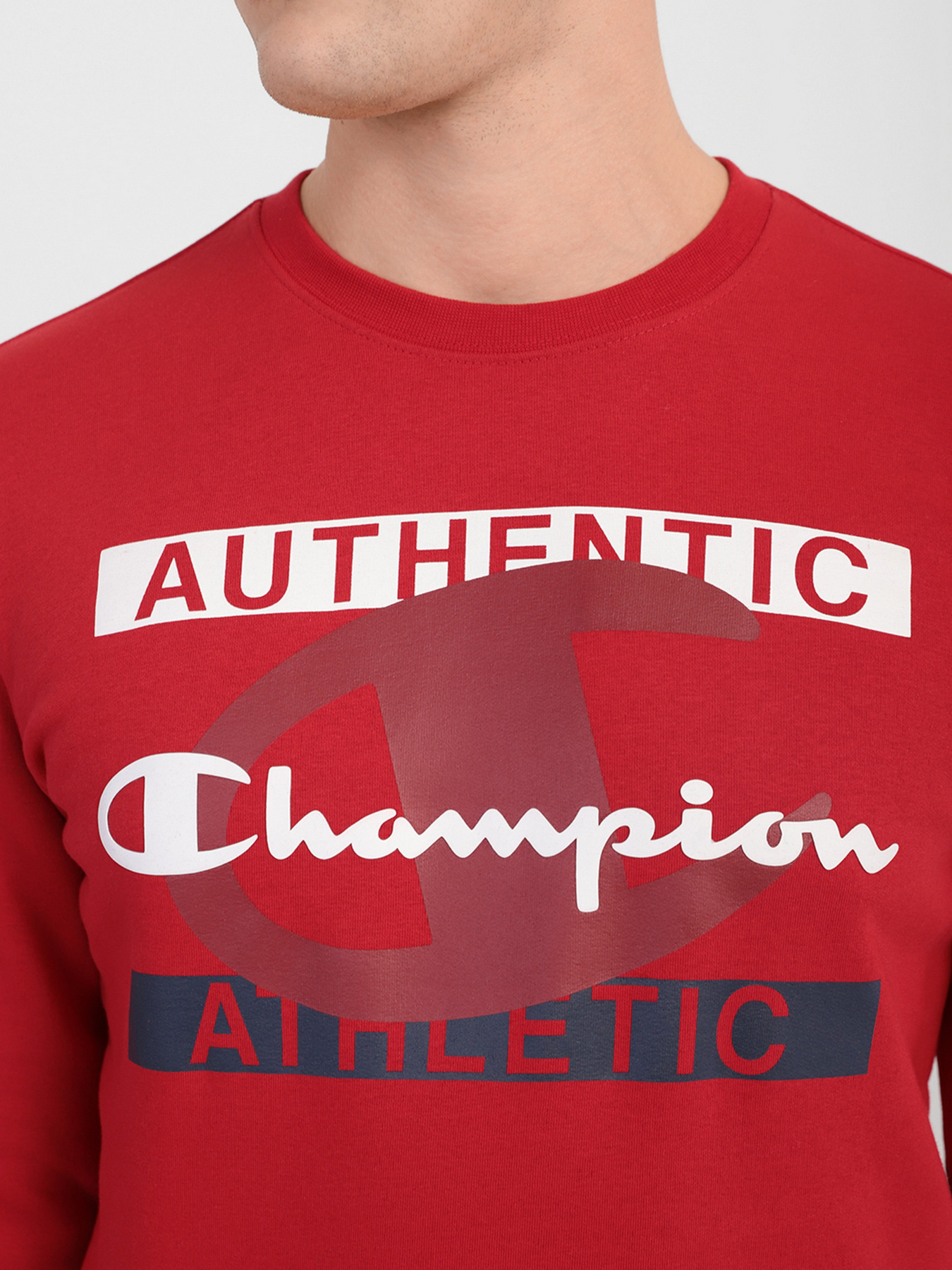 Свитшот Champion NEW YORK модель cha216604-HTR Фото