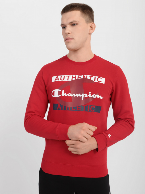 Свитшот Champion NEW YORK модель cha216604-HTR Фото