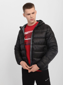 Зимова куртка Champion HOODED JACKET модель cha216649-NBK/GRDKM Зимова куртка Champion HOODED JACKET модель cha216649-NBK/GRDKM Фото