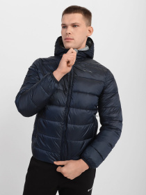 Зимова куртка Champion HOODED JACKET модель cha216649-NNY/NOXM Зимова куртка Champion HOODED JACKET модель cha216649-NNY/NOXM Фото