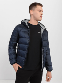 Зимова куртка Champion HOODED JACKET модель cha216649-NNY/NOXM Зимова куртка Champion HOODED JACKET модель cha216649-NNY/NOXM Фото