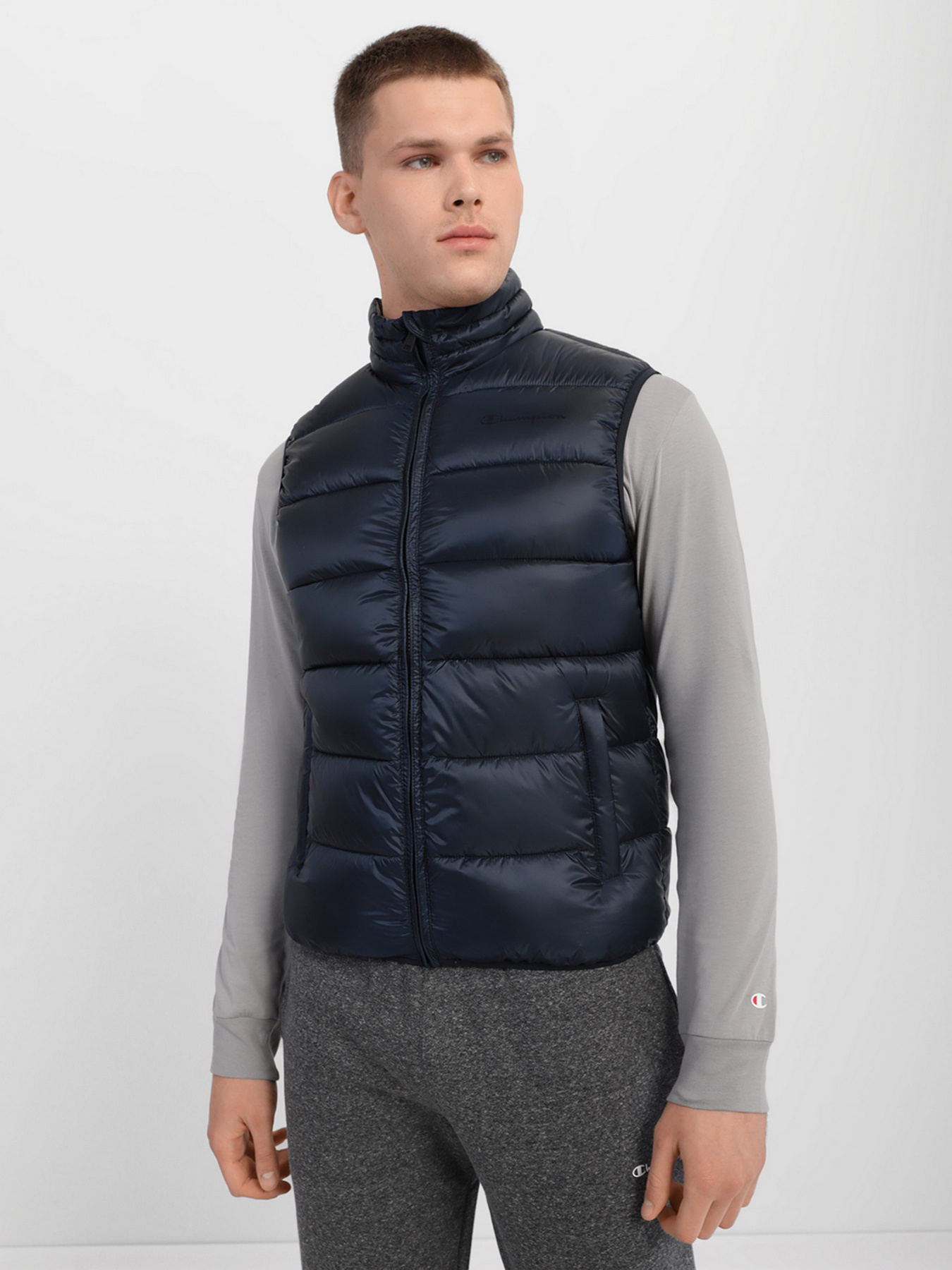 Жилет с утеплителем Champion модель cha216650-NNY/NOXM Фото