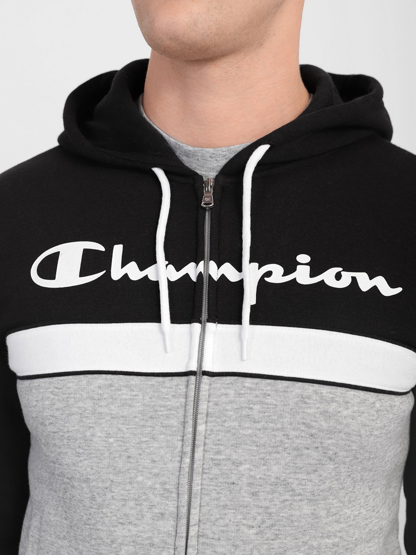 Костюмы Champion HOODED FULL ZIP SUIT модель cha216694-NOXM/NBK Фото