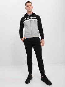 Костюмы Champion HOODED FULL ZIP SUIT модель cha216694-NOXM/NBK Фото
